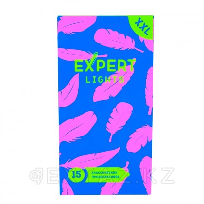 EXPERT Light XXL презервативтері, ультра жұқа, үлкейтілген, 15 дана от sex shop Extaz