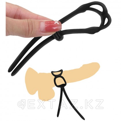 Реттелетін эрекциялық сақина-Лассо от sex shop Extaz фото 6
