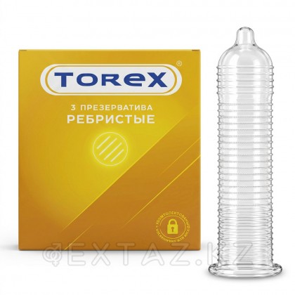 Қырлы презервативтер-TOREX 3 дана. от sex shop Extaz