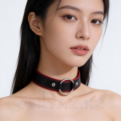 Жұмсақ қызыл астары бар жаға от sex shop Extaz фото 3