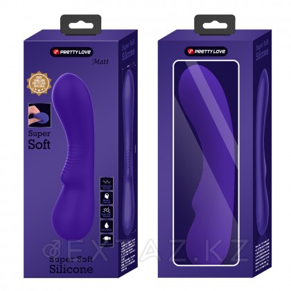 Matt Super Soft вибраторы (19 см) көк от sex shop Extaz фото 13