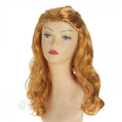 Парик с косасми, русый  от sex shop Extaz