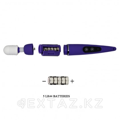 Универсальный массажёр + 2 насадки от sex shop Extaz фото 8