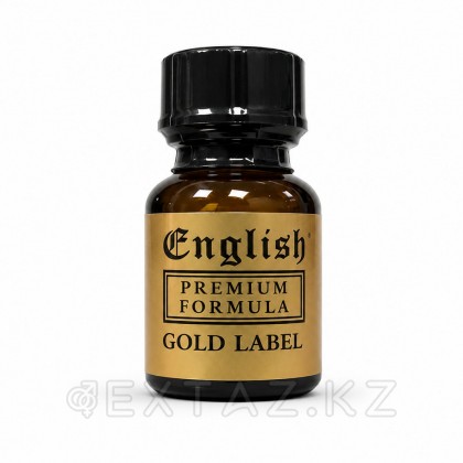 Poppers English Premium formula Gold LABEL 10 мл от sex shop Extaz