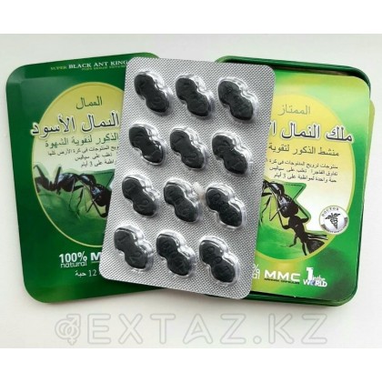 Қара құмырсқа-витамин (12 таб, жасыл. қорап) от sex shop Extaz фото 4