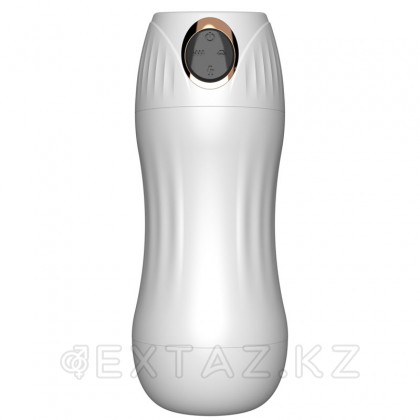 Премиум мастурбатор с вибрацией и озвучкой Frozen от sex shop Extaz