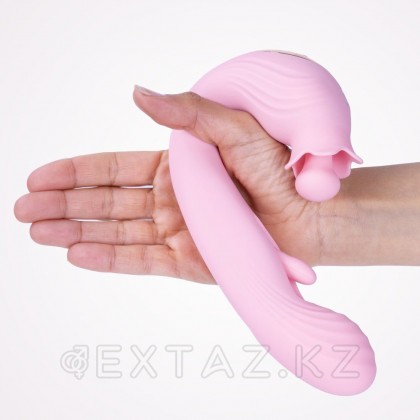 Вибратор Selove BellFlower розовый от sex shop Extaz фото 3