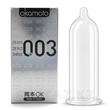 Презервативтер Okamoto 0.03 platinum Ultra-жұқа кондом 12 дана. от sex shop Extaz