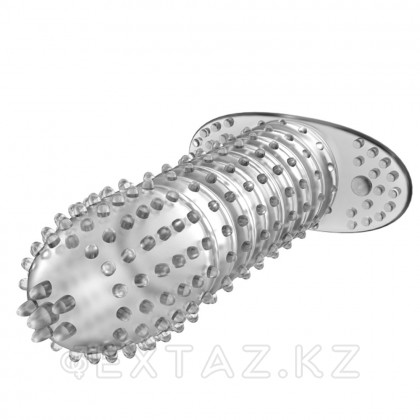 Жұмсақ антенналары бар пениса саптамасы, мөлдір от sex shop Extaz фото 5