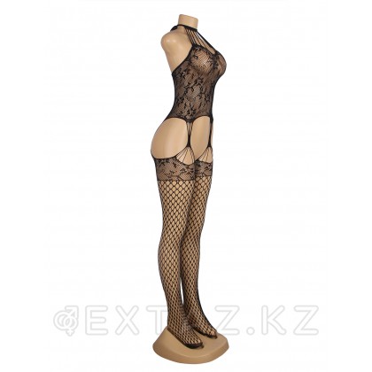 Бодисетка с имитацией чулков Floral Pattern (XS-M) от sex shop Extaz фото 4