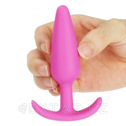 Анальный плаг Lovetoy розовый (размер S: 10*2,5) от sex shop Extaz фото 4