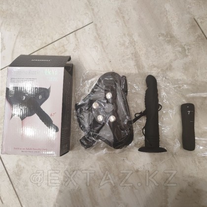 Силикон жолағы (вибратор - 17 см.) от sex shop Extaz фото 4