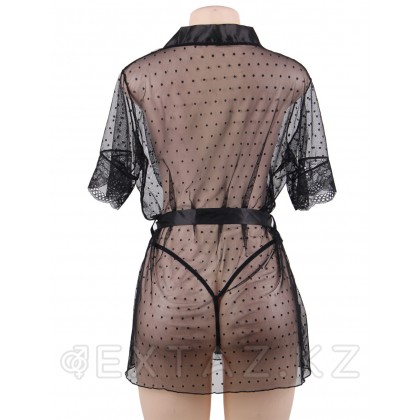 Прозрачная накидка (3XL) от sex shop Extaz фото 9