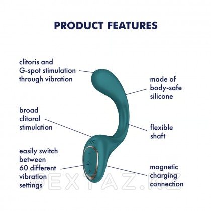 Satisfyer G for Goddess 2 вибраторы көк от sex shop Extaz фото 3