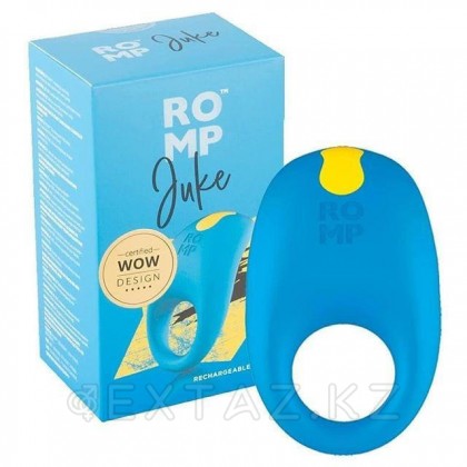 Romp Juke Виброкольцо синее от sex shop Extaz