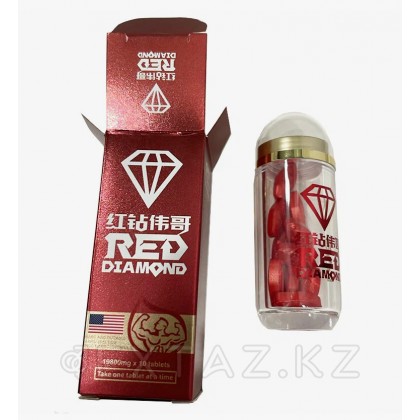 Потенциалды арттыруға арналған Препарат Қызыл Гауһар (Red Diamond) 10 қойынды. от sex shop Extaz фото 2