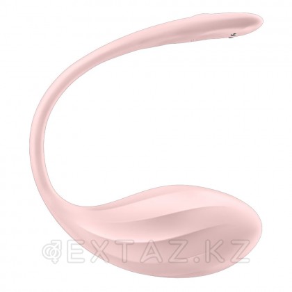 Satisfyer Ribbed Petal діріл жұмыртқасы (Connect App) қызғылт от sex shop Extaz