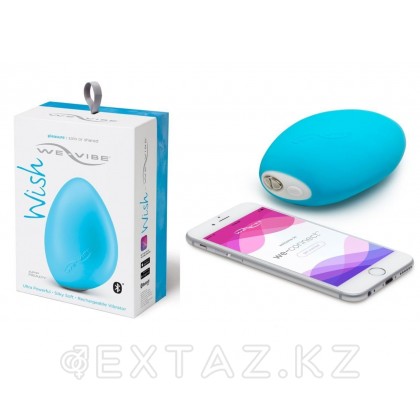 WE-VIBE Wish Вибратор клиторальный голубой от sex shop Extaz фото 2