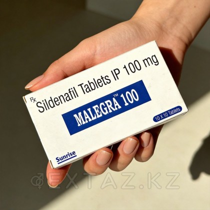 Malegra 100 mg потенциалын күшейтуге арналған Препарат (10 дана) от sex shop Extaz фото 3