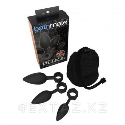 Анальды втулкалар Bathmate Anal Training Plugs, жиынтығы 3 дана от sex shop Extaz фото 3