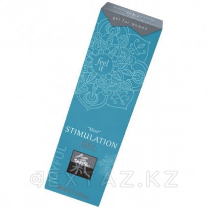STIMULATION GEL Mint Интимный гель 30 мл (Shiatsu) от sex shop Extaz фото 2