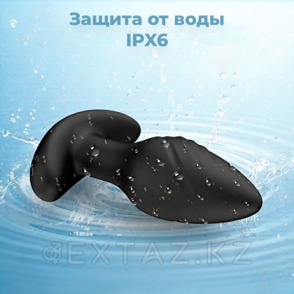 Айналу функциясы және қашықтан басқару пульті бар анальды діріл стимуляторы от sex shop Extaz фото 4