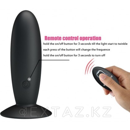 Анальный стимулятор с вибрацией и пультом управления от sex shop Extaz фото 8