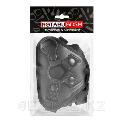Трусики для страпона (черные заклепки) от sex shop Extaz фото 2