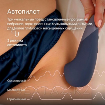 Клиторлық вибратор Womanizer Vibe қою көк от sex shop Extaz фото 14