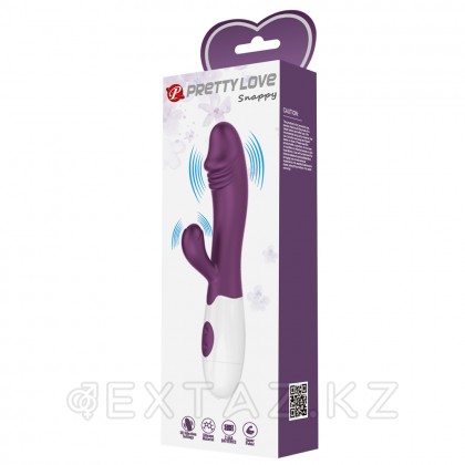 Snappy күлгін қоян вибраторы (19) от sex shop Extaz фото 11