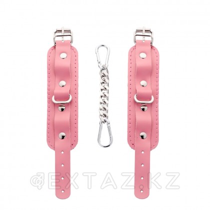 Дөңгелек қызғылт кісен, күміс от sex shop Extaz