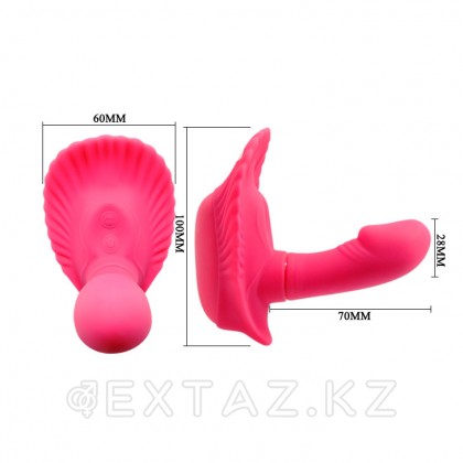 Қынаптық плагы бар клиторальды стимулятор, 30 функция от sex shop Extaz фото 4