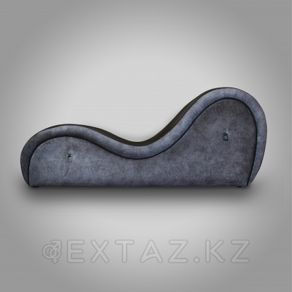 Кісен бекітпелері бар Диван софасы Тантра (қара және сұр) от sex shop Extaz фото 2