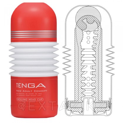 TENGA Мастурбатор Rolling Head от sex shop Extaz фото 2