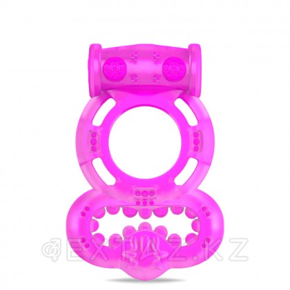 LUXE Vibro діріл сақинасы барқыт балға (+ презерватив) от sex shop Extaz