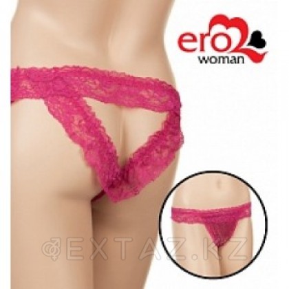 ТРУСЫ ЖЕНСКИЕ цвет розовый, разм. S/L  от sex shop Extaz