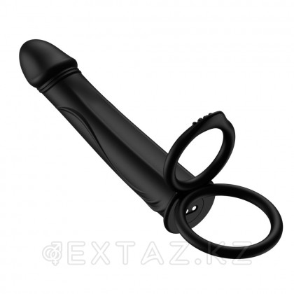 Діріл және дилдо бар қос эрекциялық сақина от sex shop Extaz фото 3