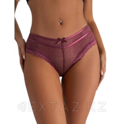 Танга ханымдарының Бургундия трусикасы (M-L өлшемі) от sex shop Extaz