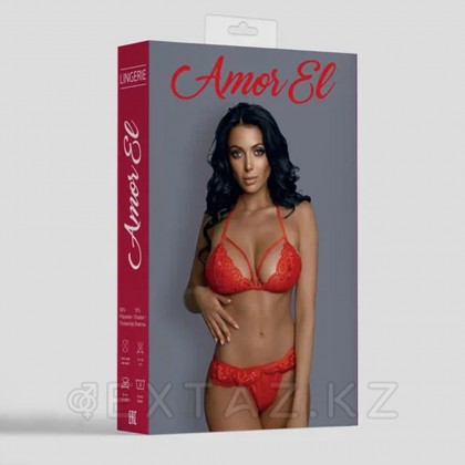 Granada қызыл эротикалық іш киім жиынтығы (L / XL) от sex shop Extaz фото 4