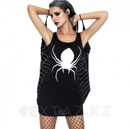 Өрмекші көйлек өлшемі М (Қара) от sex shop Extaz фото 3