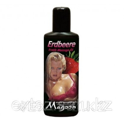 MAGOON Масло массажное Strawberry 50мл от sex shop Extaz
