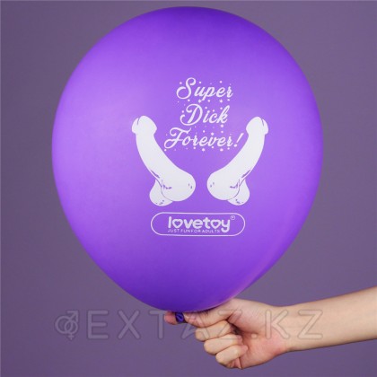 Воздушные шарики Super Dick Forever (с фаллосами) 7 шт. от sex shop Extaz фото 7