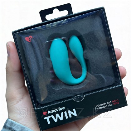 Amovibe қолданбасы арқылы басқарылатын Twin Tiffany жұп вибраторы от sex shop Extaz фото 2