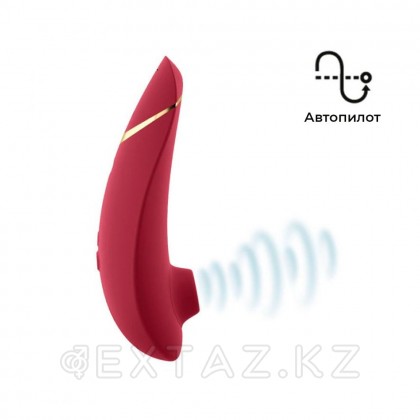 Байланыссыз клиторлық стимулятор Womanizer Premium 2 Бургундия от sex shop Extaz фото 5