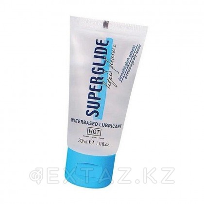 Су негізіндегі жағармай Super Glide (SUPERGLIDE) hot 30 мл. от sex shop Extaz фото 3