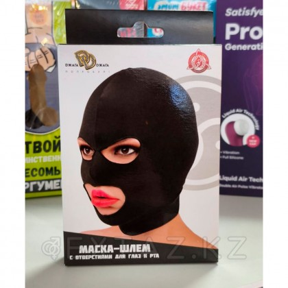 Көзге және ауызға арналған тесіктері бар дулыға маскасы от sex shop Extaz фото 3