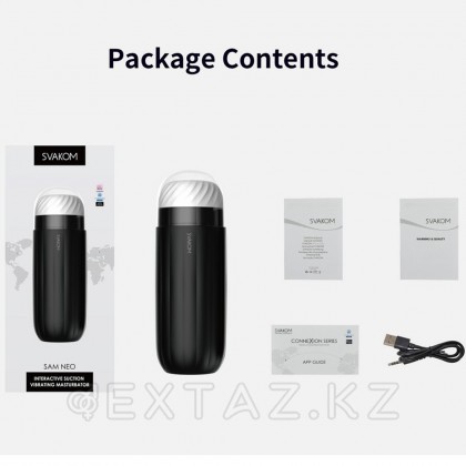 Svakom дірілі бар Sam Neo интерактивті ерлер мастурбаторы от sex shop Extaz фото 7