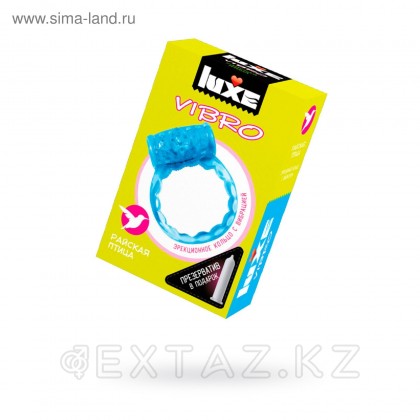 Эрекционное кольцо - Райская птица (Luxe) от sex shop Extaz фото 2