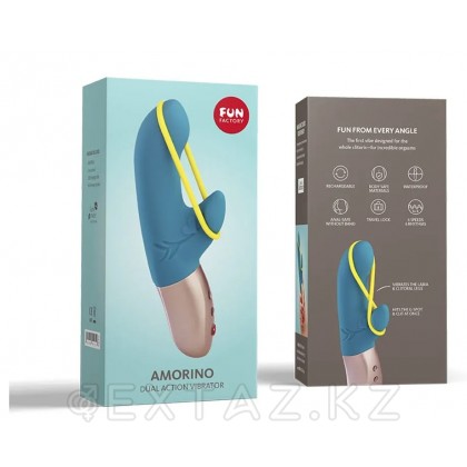 Көңілді фабриканың AMORINO вибраторы көгілдір от sex shop Extaz фото 2