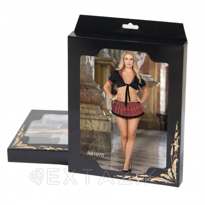 Сексуальная форма студентки (топ, клетчатая юбка; размер XS-S) от sex shop Extaz фото 5
